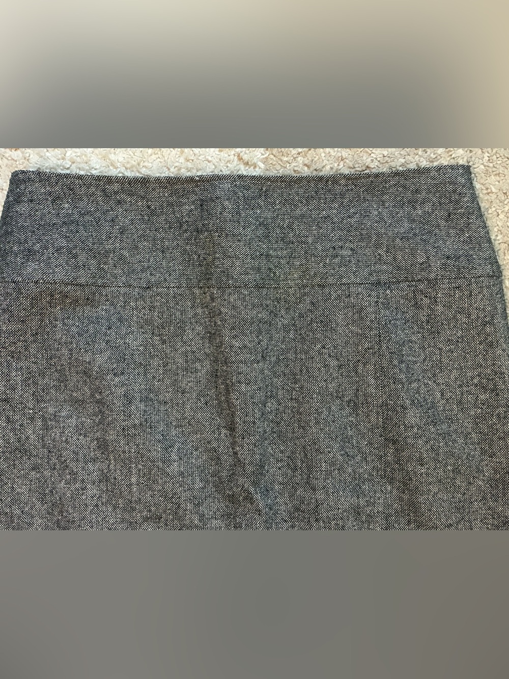 Saks Fifth Avenue Heather Gray Pencil Skirt - Picture 2 of 5